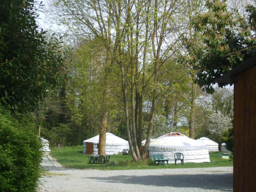 Village De Yourtes Beaussais Sur Mer 部屋 写真